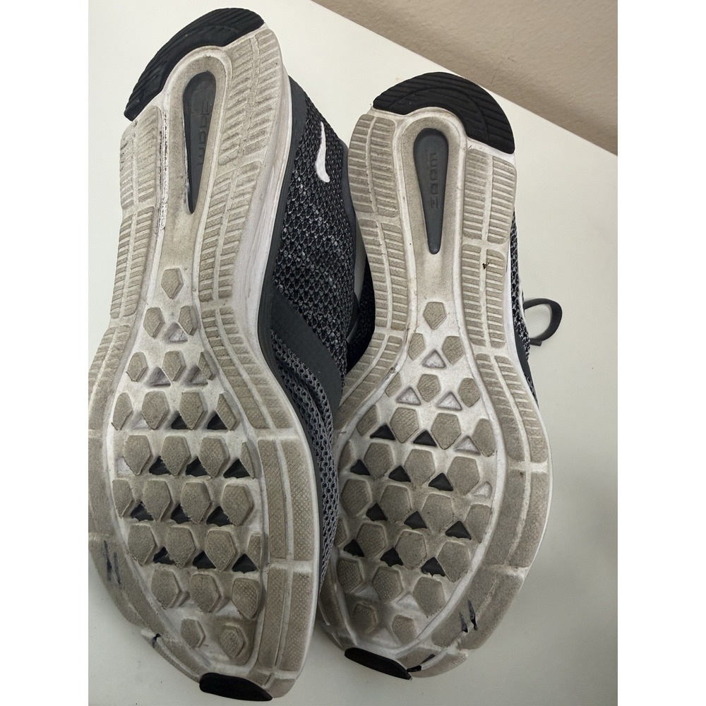 Nike Air Zoom Pegasus 34 Running Shoes Womens 8.5 Grey White Mesh AJ0188-001 - Picture 4 of 7